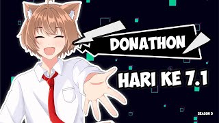 Donathon Season 3 Episode 71  Vtuber Indonesia [upl. by Monk]