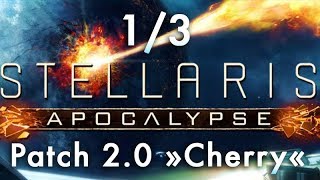 Stellaris Apocalypse Patch 20 13  Grenzen Sternenbasen FTL uvm Tutorial [upl. by Nelleeus]