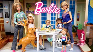 Barbie amp Ken Family Have a New Baby Story  Titi Toys [upl. by Ahseuqal]