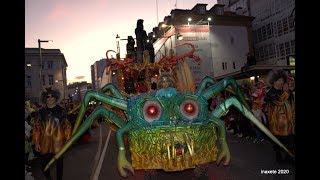 Desfile de Carnaval en Coruña 2020 [upl. by Enylhsa]