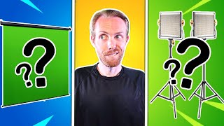 Which Green Screen And Lighting Kit Is Best [upl. by Jc]