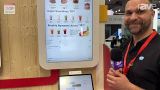 ISE 2024 Sodaclick Demos Automated QSR Ordering Solution with Conversational AI at the Google Booth [upl. by Tnomyar462]