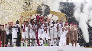 AFC Asian Cup UAE 2019 champions Qatar [upl. by Sax]