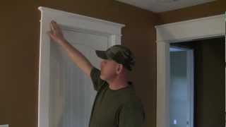 How to Trim a Craftsman Style Door Pt 1 [upl. by Gerfen]