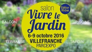 SALON VIVRE LE JARDIN VILLEFRANCHE PARC EXPO [upl. by Leirbaj]