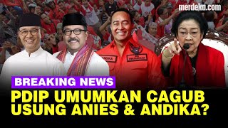 🔴LIVE  Megawati PDIP Umumkan Cagub Pilkada Usung Anies di Jakarta amp Andika Maju Jateng [upl. by Akem]