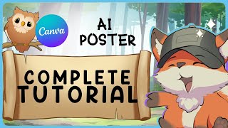 Canva AI Poster  Guide Glimpse [upl. by Aniaz]