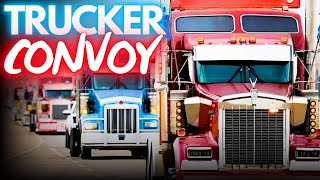 TRUCKER CONVOY Quemado Texas Take Our Border Back Rally Migrant CRISIS [upl. by Adamsun]