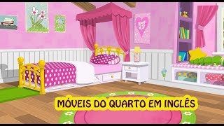 MÓVEIS DO QUARTO EM INGLÊS INGLÊS PARA INICIANTE [upl. by Toille]