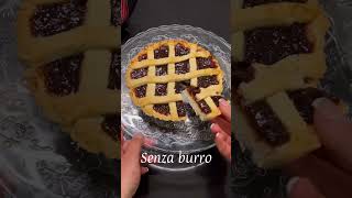 La crostata all’acqua SENZA UOVA E SENZA BURRO con pasta pasta frolla vegana [upl. by Russon610]