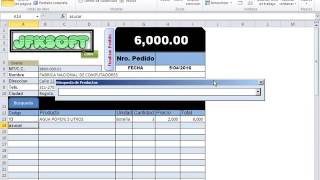 Generar Pedidos con Excel usando Plantilla mis pedidos automatizados [upl. by Fleming]