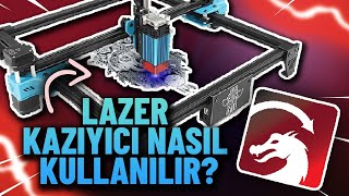 Lazer Gravür Makinası Nasıl Kullanılır  LightBurn Kullanımı  Two Trees Totem S 40W İnceleme [upl. by Manolo]