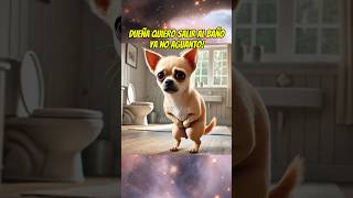 El perrito que quería ir al baño 🐶 chihuahua mascotas shortsviral perros mismascotas babypet [upl. by Portwine]