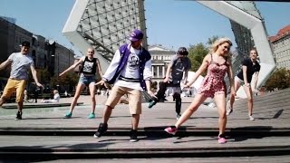 Justin Timberlake  CANT STOP THE FEELING Katt amp Matt Choreography [upl. by Indira922]