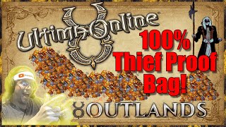 UO Outlands  100 Thief Proof Bag [upl. by Llewxam125]