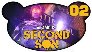 Lets Play inFamous Second Son GermanLivestream 02  Zerstörung [upl. by Eenert]