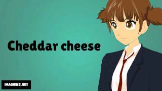 How to pronounce  Cheddar cheese [upl. by Rekyr]