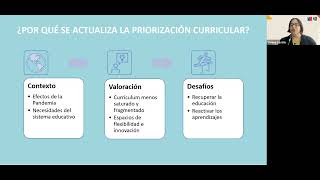 Actualización de la Priorización Curricular para la reactivación integral de aprendizajes [upl. by Clementina555]