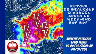 ALERTE UNE PARENTHESE AUTOMNALE ET RETOUR DES ORAGES APRES OU ET QUAND PREVISION LONG TERME 15 JOURS [upl. by Lidah]