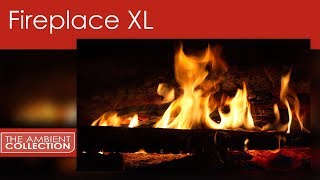 Fire DVD  Fireplace XL  Extra Long Open Hearth Fires With Burning Wood Sounds [upl. by Jeremias]