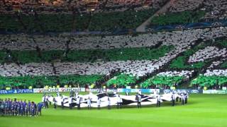 Celtic v Barcelona fan footage [upl. by Ewold348]