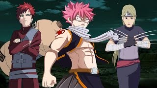 Natsu vs Gaara and Yugito [upl. by Connolly]