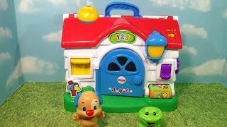 FISHERPRICE Laugh and Learn Puppy Home Activity Playset [upl. by Llennahs]