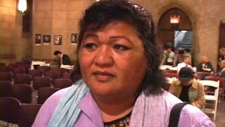 Global Hibakusha NY Peace Action interview with Abbacca Anjain Madison Marshall Islands part 1 [upl. by Brooks]