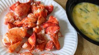 Lobster Scrambled Eggs Recipe  Leftover Lobster Recipe [upl. by Irved596]