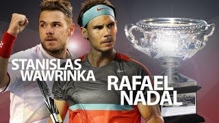 HD Stanislas Wawrinka vs Rafael Nadal Australian Open 2014 FINAL ESPN  HIGHLIGHTS [upl. by Sinnard]