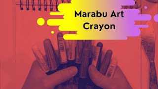 How To Use Marabu Art Crayons  By David K Austin [upl. by Orvil]