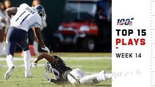 Top 15 Plays from Week 14  NFL 2019 Highlights [upl. by Demb]