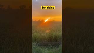 सूर्य कैसे निकलता है ।Sun rising Morning vibesgood morning sun rising [upl. by Erialc744]