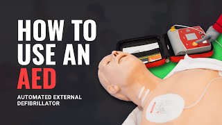 Learn Basic First Aid How to Use an AED  StepbyStep Guide [upl. by Eillime575]