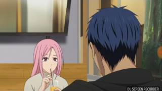 Kuroko no Basket funny moments Aomine and Momoi [upl. by Dorian457]