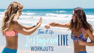 28 MIN Yoga Sculpt  Katrina Scott  Tone It Up  SI Swimsuit [upl. by Orvan]