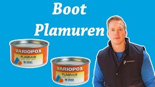 Onderwaterschip plamuren met Variopox epoxyplamuur  Alles voor jouw boot 5 [upl. by Saleme968]