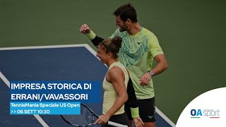 TennisMania Speciale US Open Impresa storica di Errani Vavassori [upl. by Hajidahk]