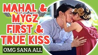 FIRST amp TRUE KISS NI MAHAL AT MYGZ MOLINO SA OWE MY LOVE NG GMAMAY FOREVER ANG MAHMYGZ [upl. by Oilla411]