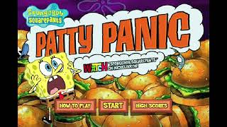 SpongeBob SquarePants Patty Panic  Title ScreenInstructions Music HIGH QUALITY [upl. by Alyahsal400]