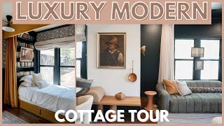 LUXURY MODERN COTTAGE TOUR  The Urbanology Cottage Airbnb In Weatherford Texas  FARMHOUSE LIVING [upl. by Gavriella]