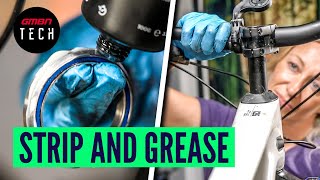 Strip And Grease An MTB  What You Need And Where [upl. by Bogoch]