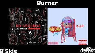 Lil Wayne  Burner  No Ceilings 3 B Side Official Audio [upl. by Haidebez]