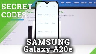 SAMSUNG Galaxy A20e Secret Codes [upl. by Schacker]