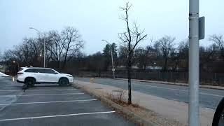 amtrak p448 coming into pittsfield ma early a first [upl. by Ellinnet]