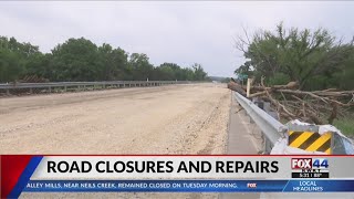 TxDOT works to repair lanes after severe flooding and road closures [upl. by Hymen301]