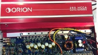 Orion 250 HCCA Cheater Amp Bench Test Power Output DD1 [upl. by Bonilla562]