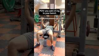 Bye benching 💀😭gym gymlife funny fitness comedy nobenching shorts viralvideo relatable [upl. by Bubb]