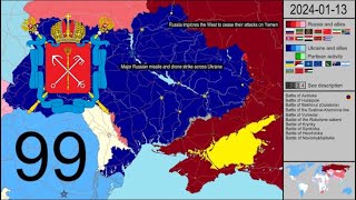 Week 99 Ukraine announce their goal for 2024 [upl. by Euqilegna884]