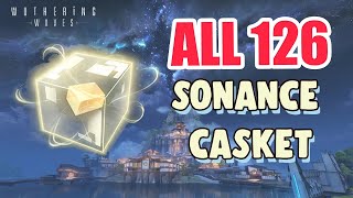 How to GET ALL 126 SONANCE CASKETS in HUANGLONG COMPLETE GUIDE FULL TUTORIAL  Wuthering Waves [upl. by Isiahi941]